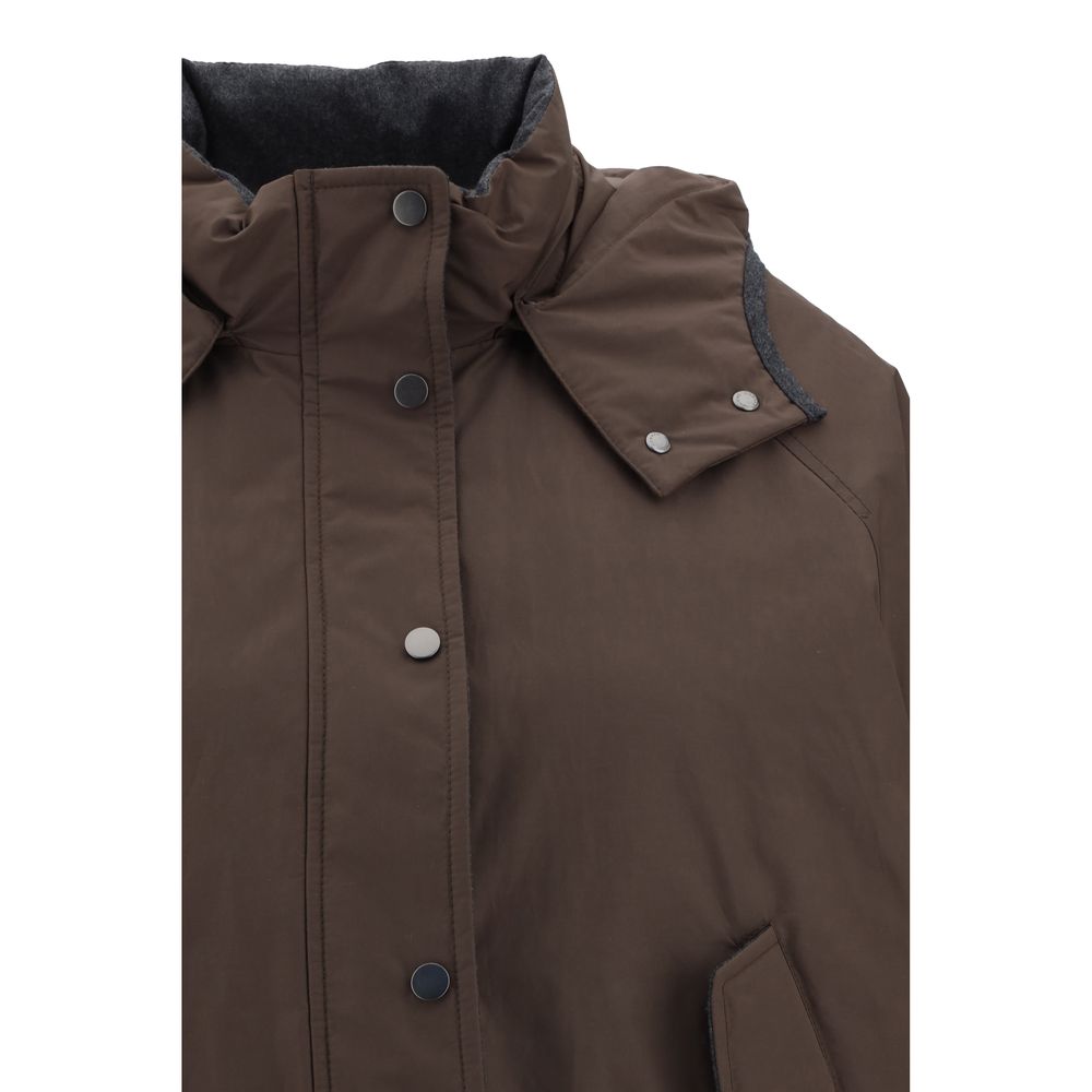 Gepolsterte Daunenjacke von Brunello Cucinelli