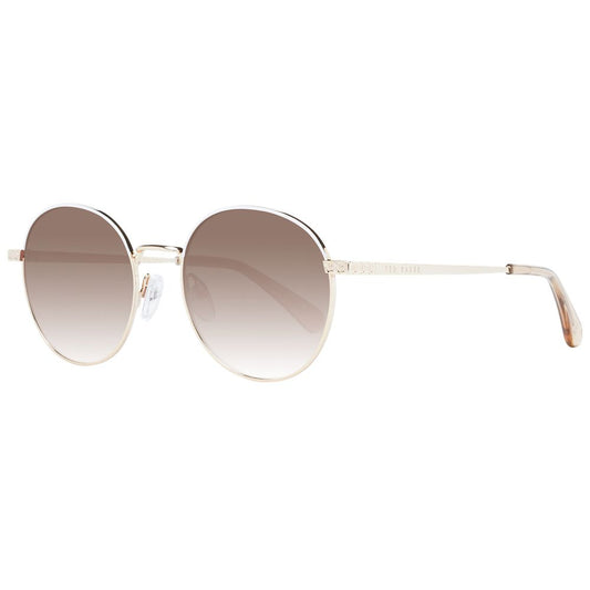 Ted Baker – Goldene Sonnenbrille für Damen