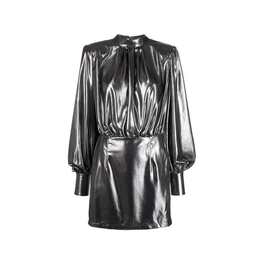 BLANCA VITA Abelia Laminiertes Minikleid