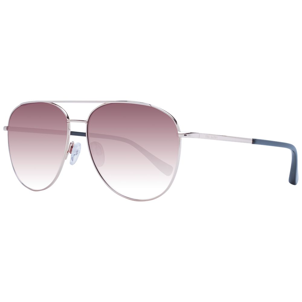 Ted Baker – Roségoldfarbene Sonnenbrille für Damen