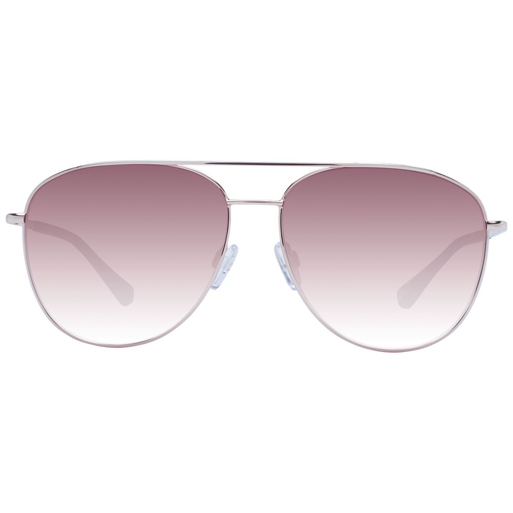 Ted Baker – Roségoldfarbene Sonnenbrille für Damen