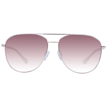 Ted Baker – Roségoldfarbene Sonnenbrille für Damen