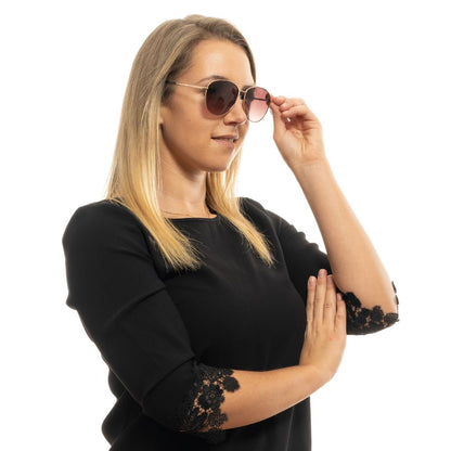 Ted Baker – Roségoldfarbene Sonnenbrille für Damen