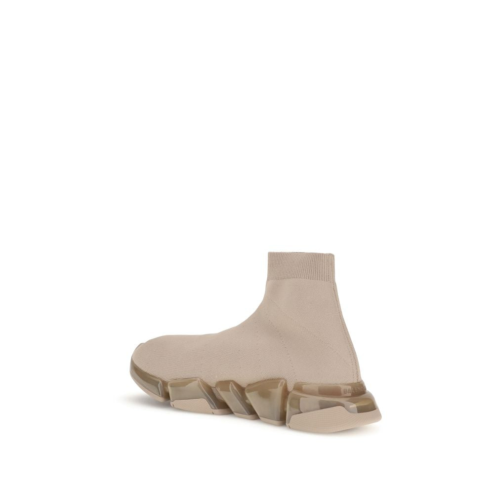 Balenciaga Beigefarbene Sport-Sneaker aus Polyester