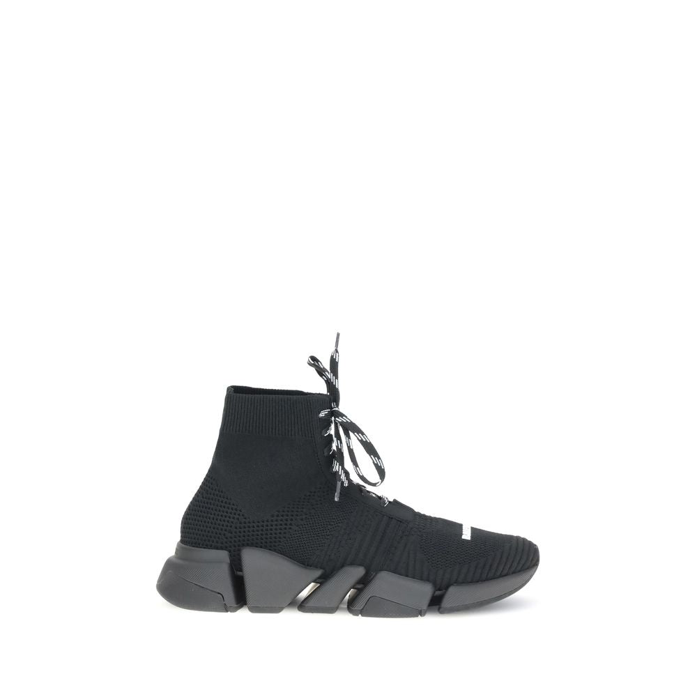 Balenciaga Schwarze Sport-Sneaker aus Polyester