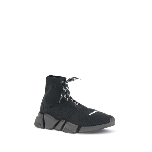Balenciaga Schwarze Sport-Sneaker aus Polyester