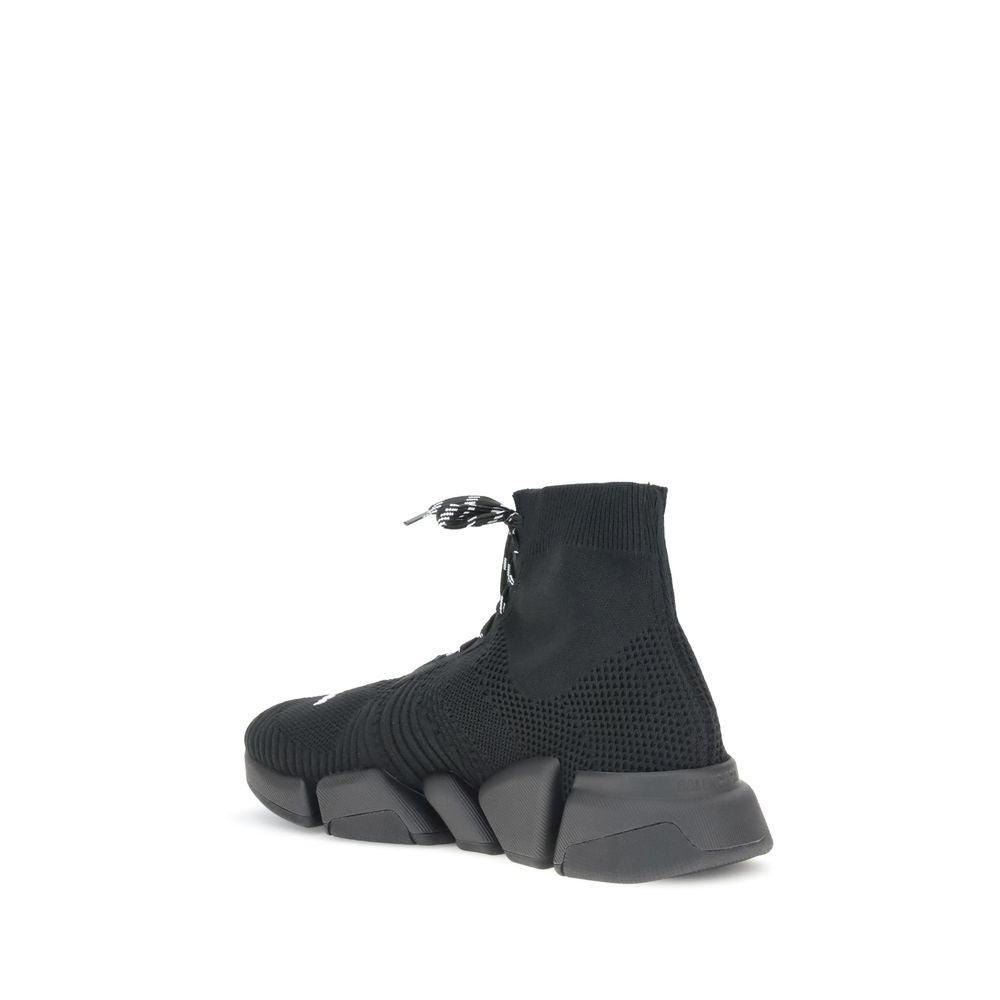 Balenciaga Schwarze Sport-Sneaker aus Polyester