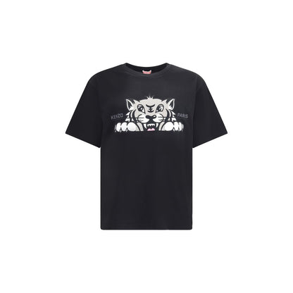 Kenzo Black Cotton T-Shirt