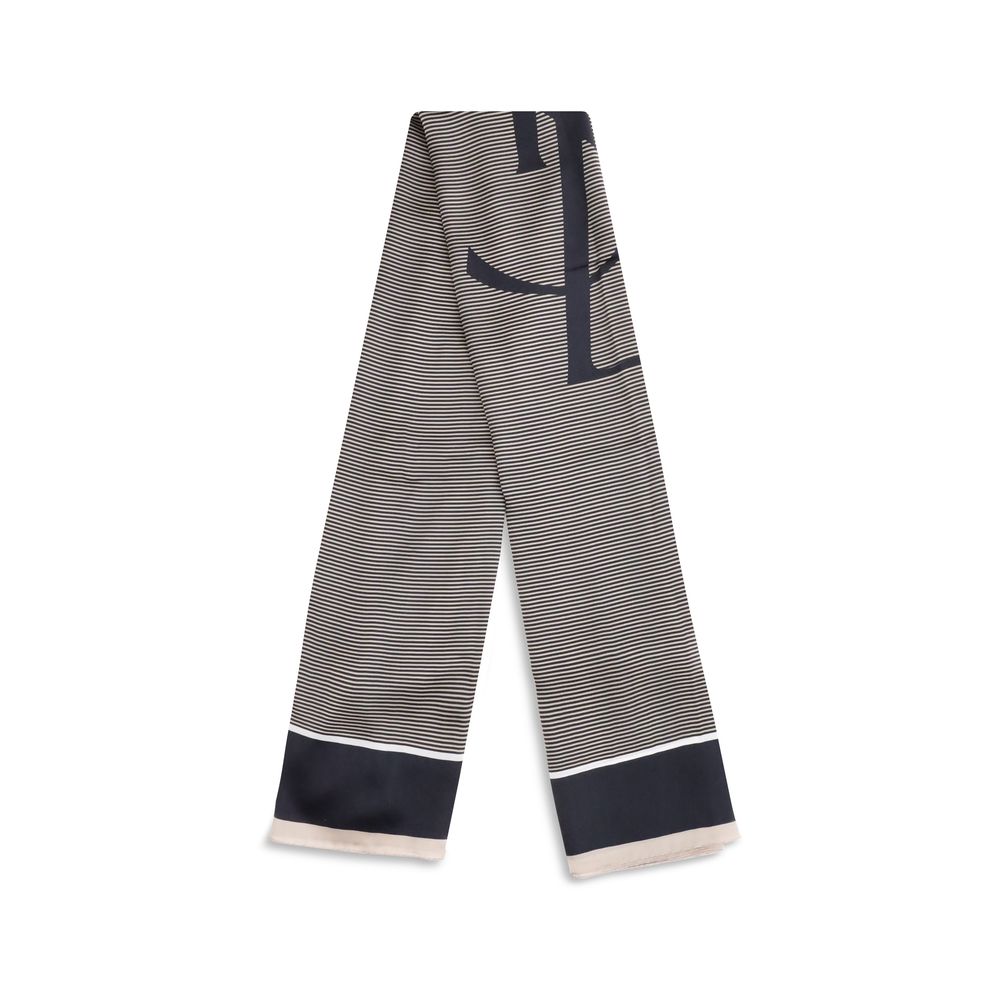 Saint Laurent Cassandre gestreifte Stola