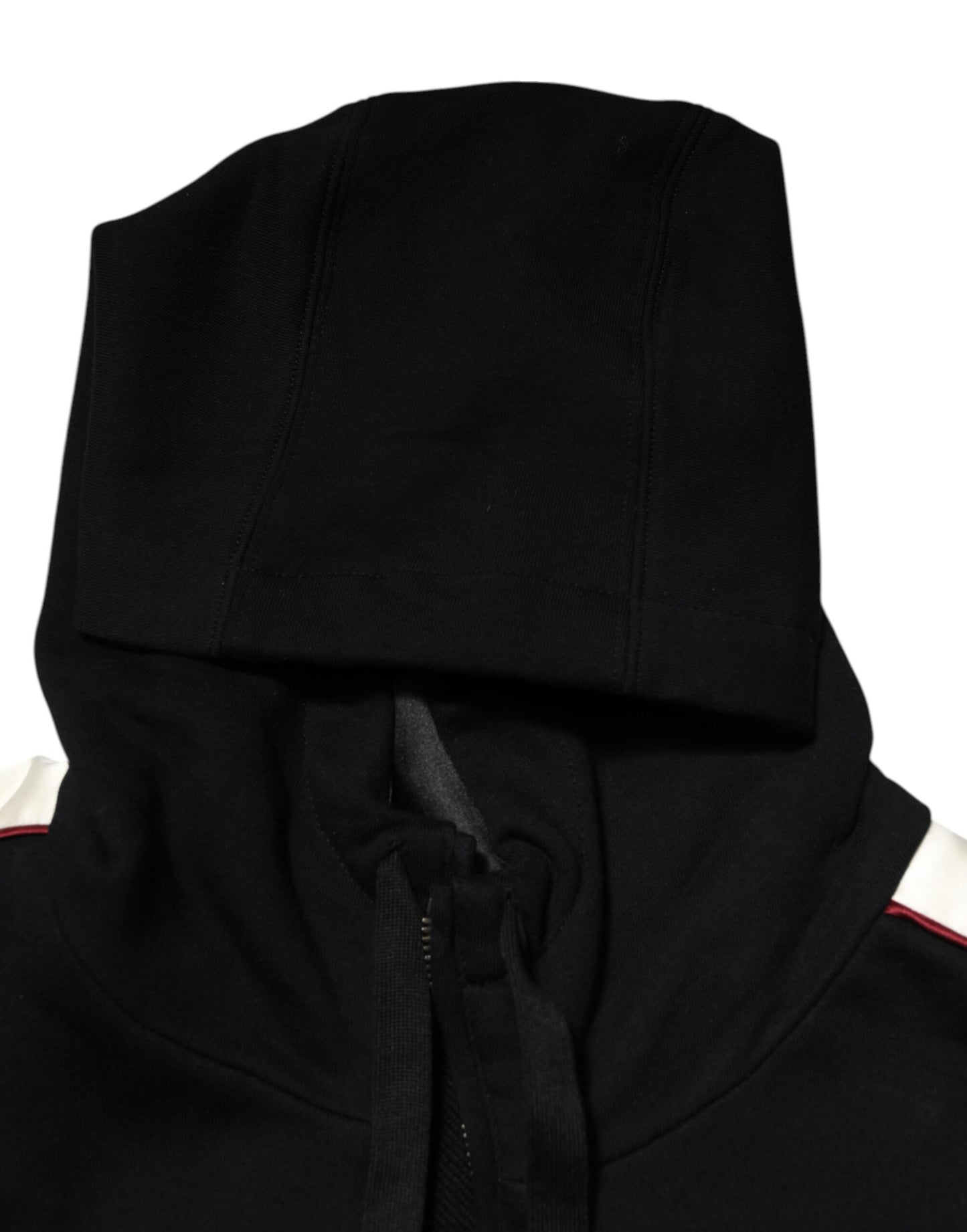 Dolce &amp; Gabbana – Schwarzer Cardigan-Pullover mit Baumwollplakette