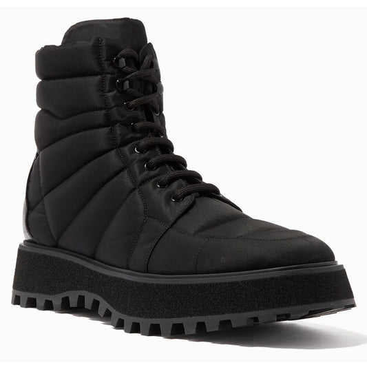Dolce &amp; Gabbana – Schwarze Nylonstiefel für Herren