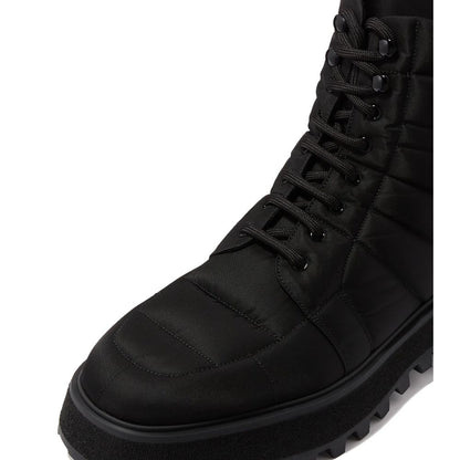 Dolce &amp; Gabbana – Schwarze Nylonstiefel für Herren