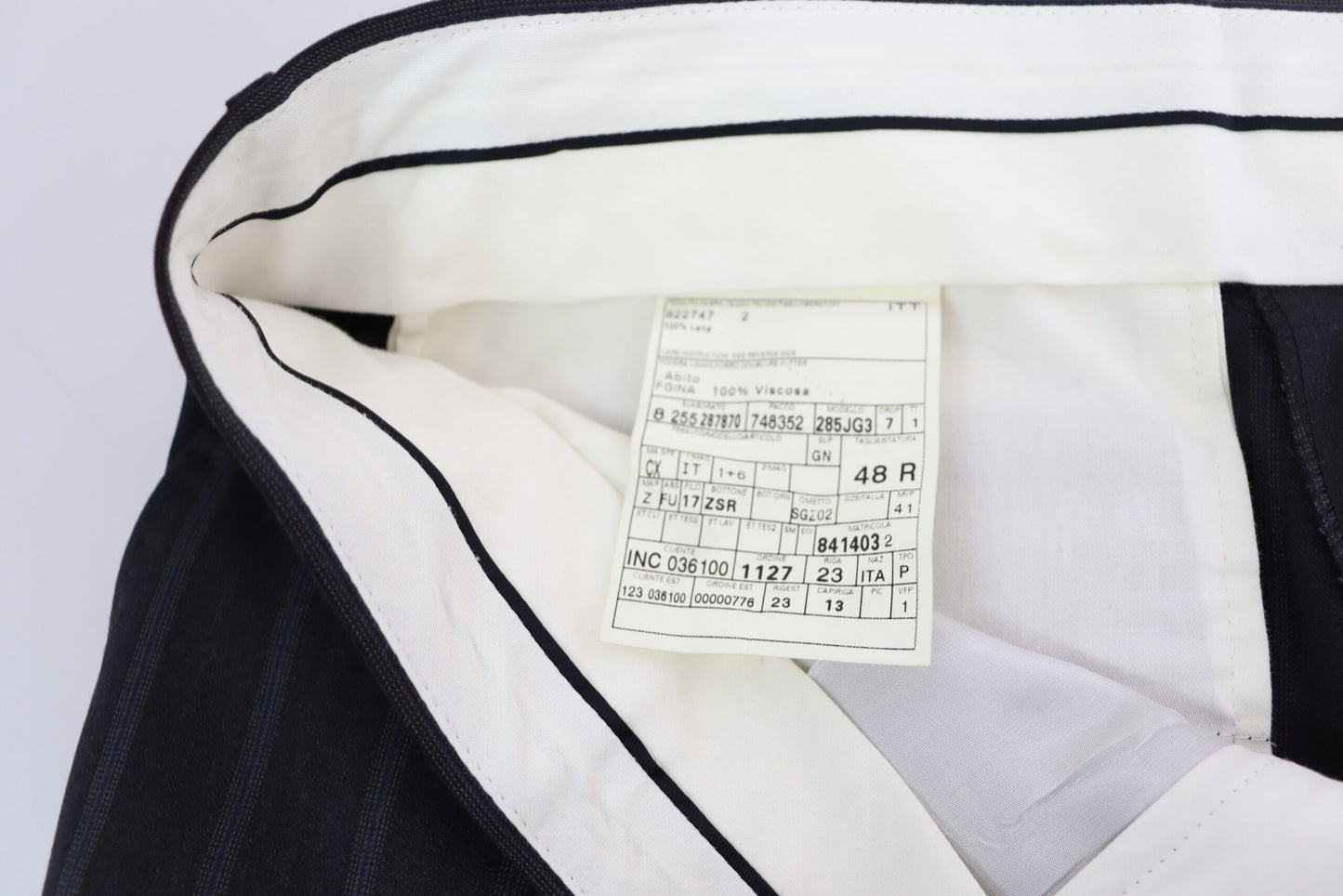 Dolce &amp; Gabbana – Formelle Hose aus grauer Wollmischung