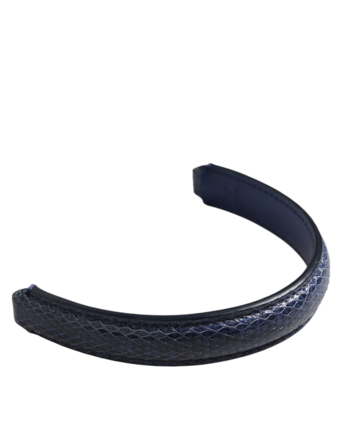 Dolce &amp; Gabbana Blauer großer Ayers-Ledertaschengriff Damen-Schultergurt
