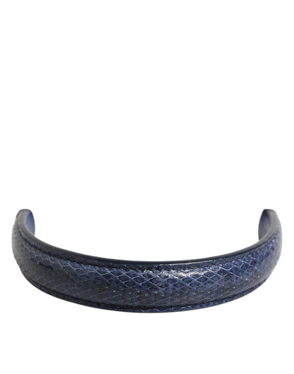 Dolce & Gabbana Blue Large Ayers Leather Bag Handle Women Shoulder Strap