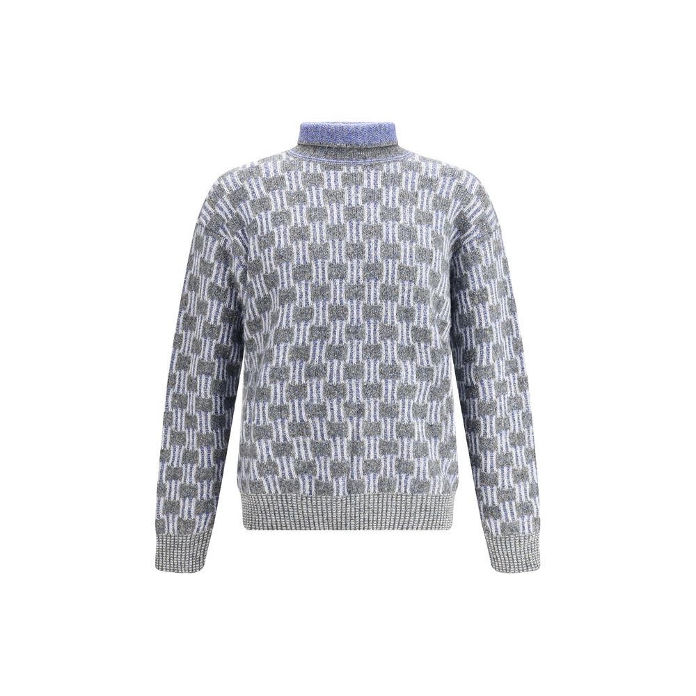 Giorgio Armani Rollkragenpullover mit grafischem Muster