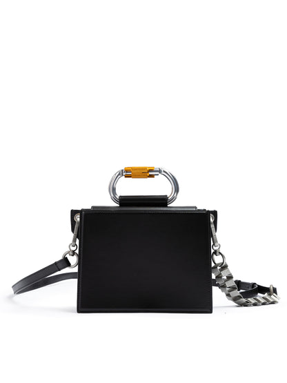 Ambush Black Leather Crossbody Bag