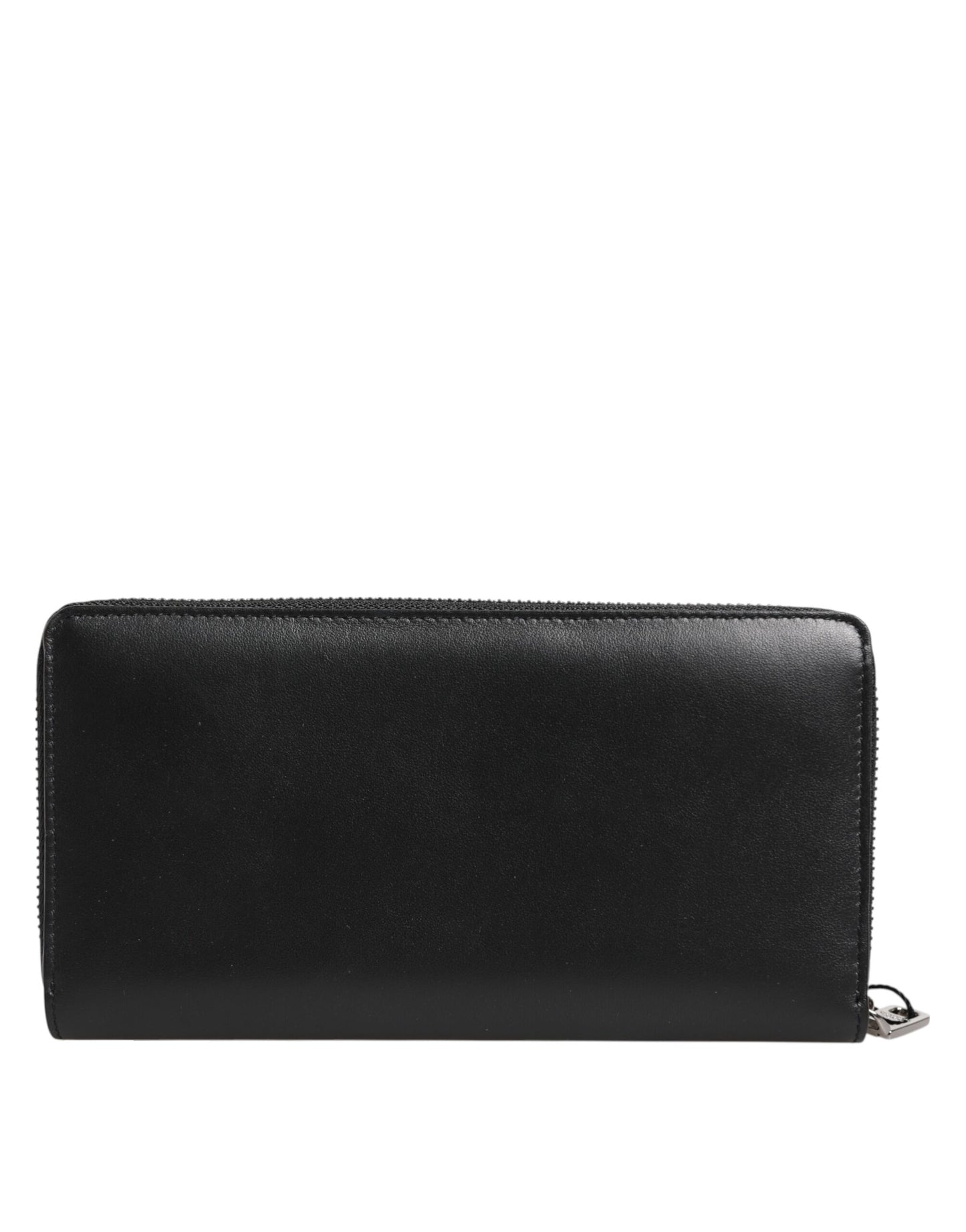 Dolce &amp; Gabbana Herren Continental Clutch aus exotischem Leder in Schwarz und Braun