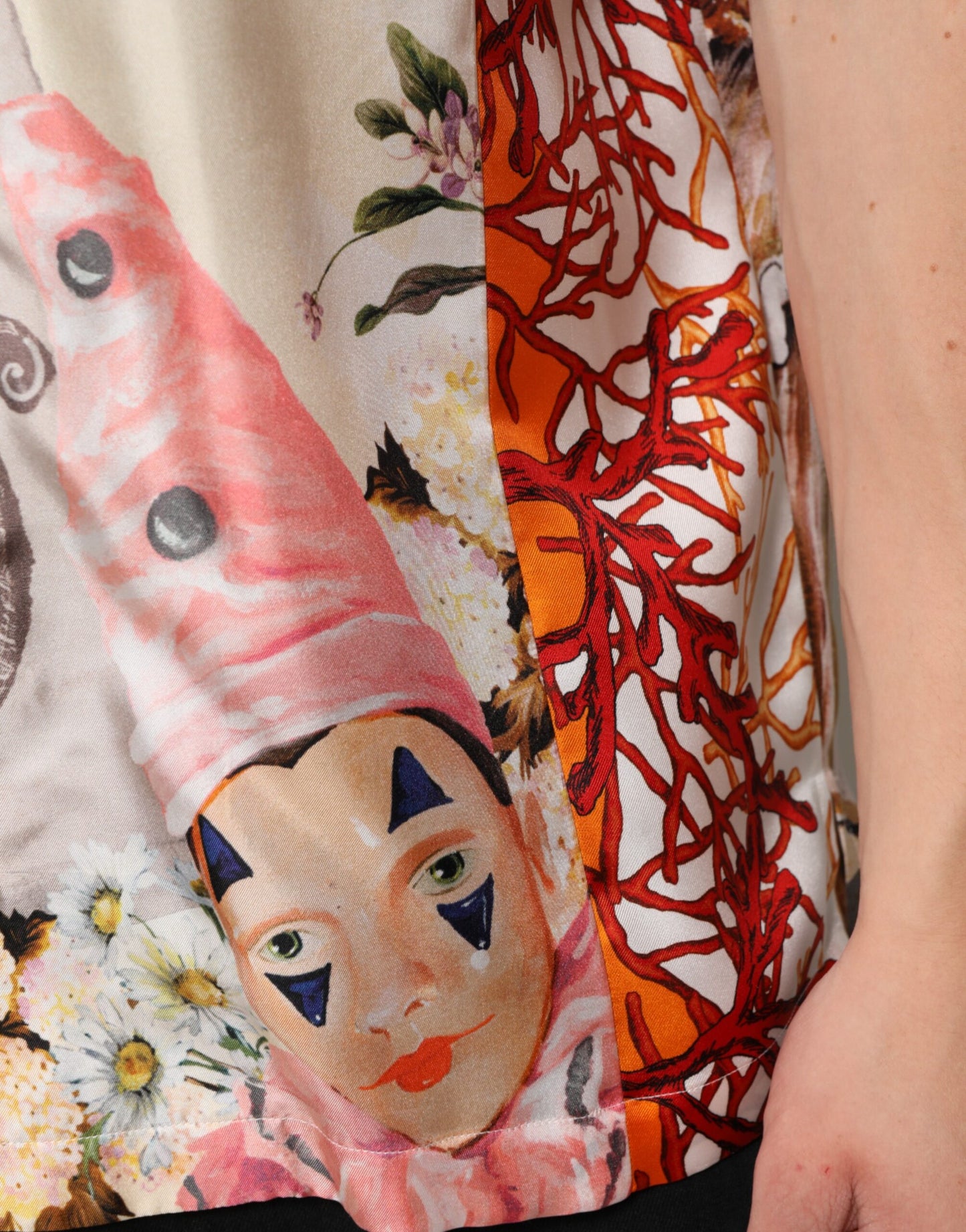 Dolce &amp; Gabbana Hawaii-Freizeithemd mit mehrfarbigem Muschel-Print