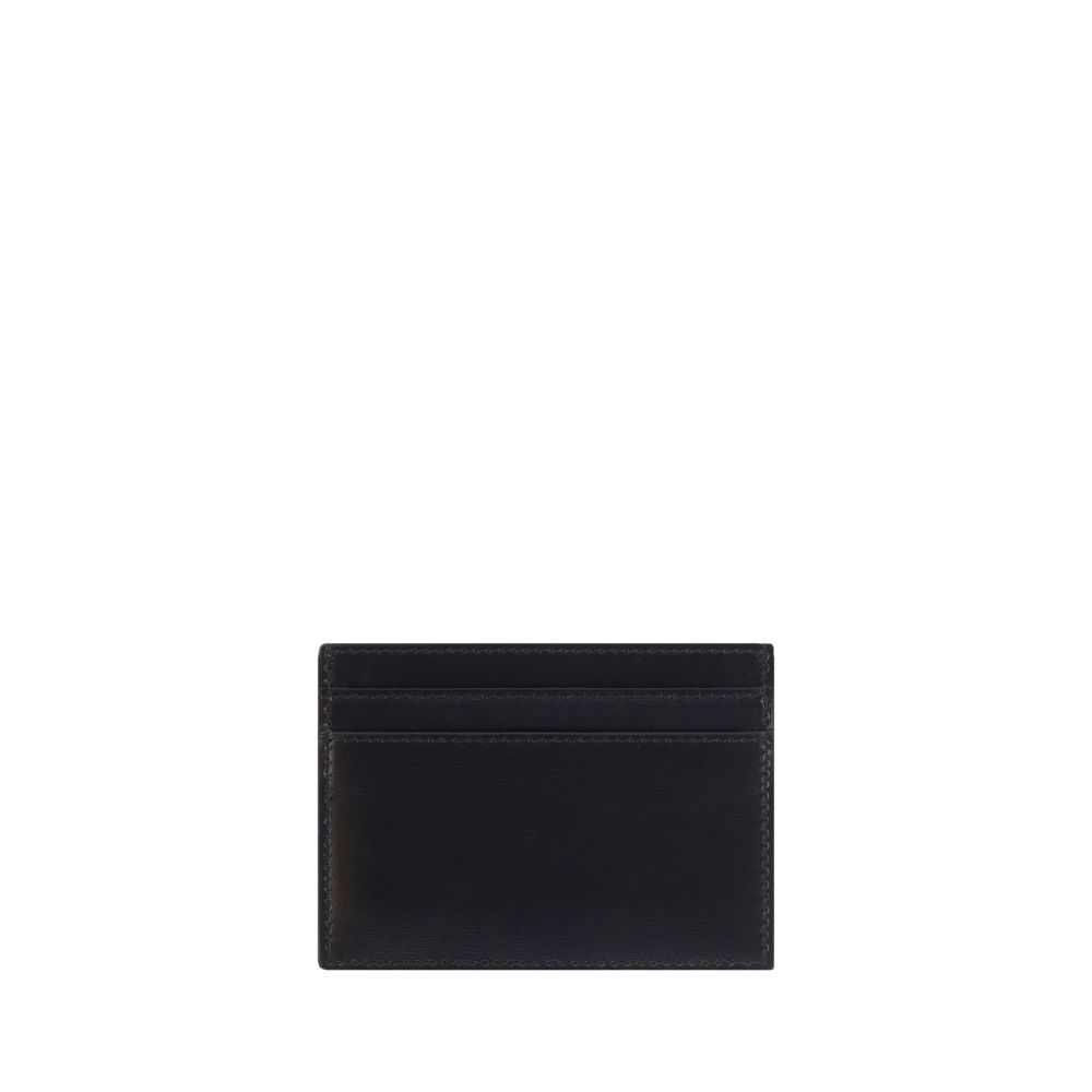 Saint Laurent Portemonnaie aus schwarzem Kalbsleder (Bos Taurus)