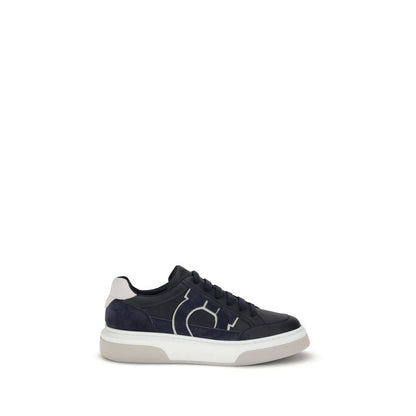 Ferragamo Gancini-Sneakers aus Leder