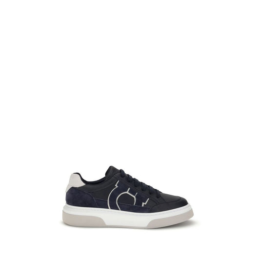 Ferragamo Gancini-Sneakers aus Leder