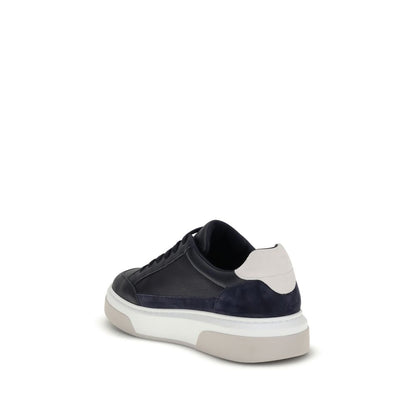 Ferragamo Gancini-Sneakers aus Leder