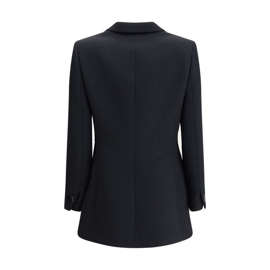 Giorgio Armani Black Polyester Blazer