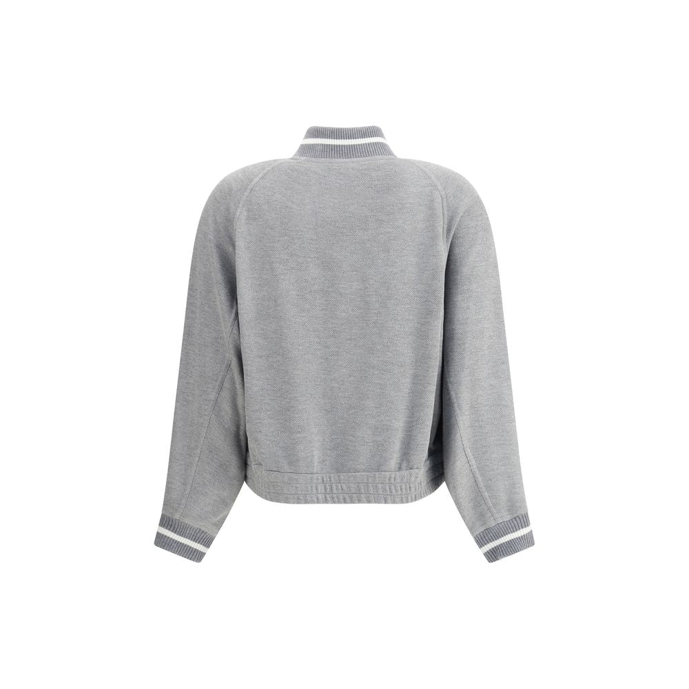 Brunello Cucinelli Sweatshirt mit Reißverschluss