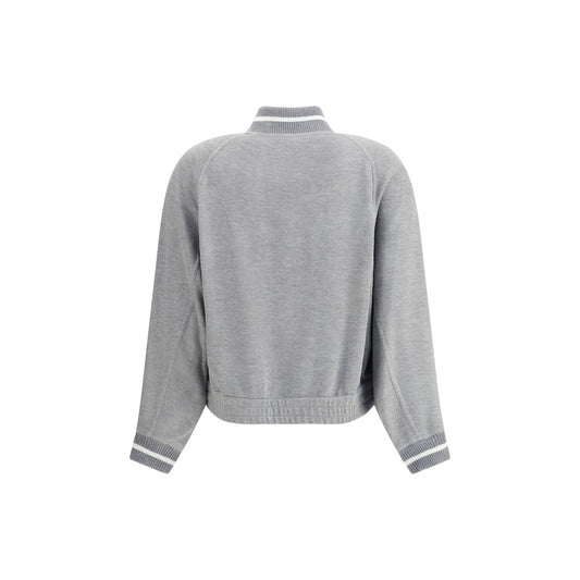 Brunello Cucinelli Sweatshirt mit Reißverschluss