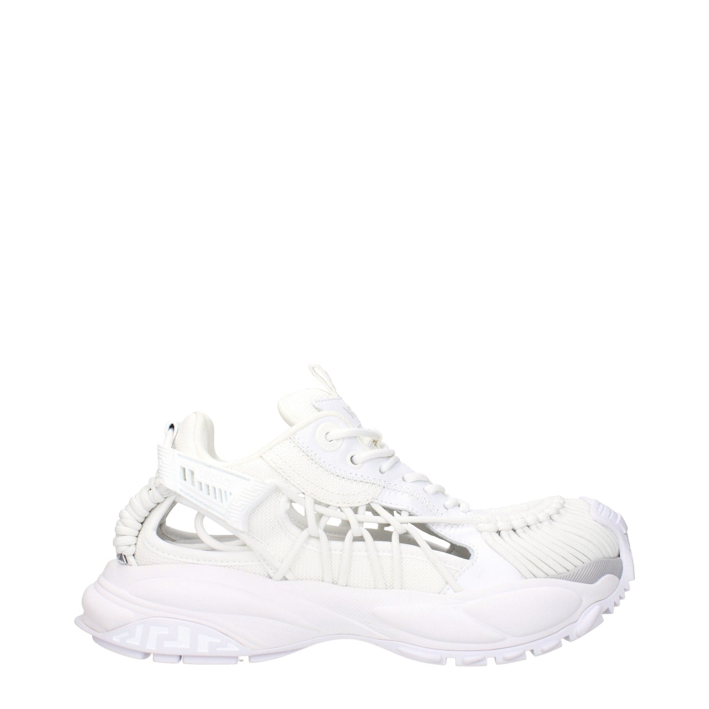 Versace – Weiße Sport-Sneaker aus Leder