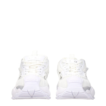 Versace – Weiße Sport-Sneaker aus Leder