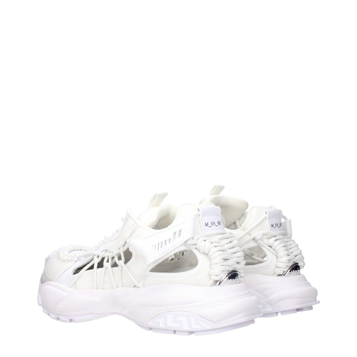 Versace – Weiße Sport-Sneaker aus Leder