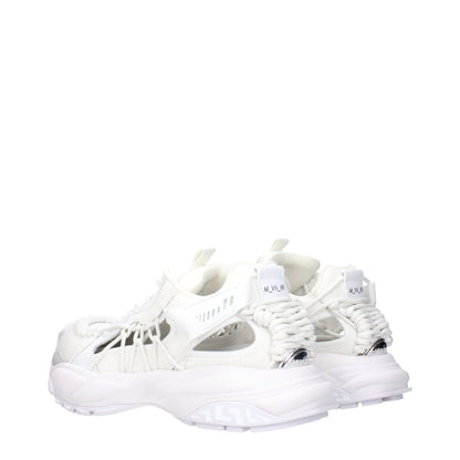 Versace – Weiße Sport-Sneaker aus Leder