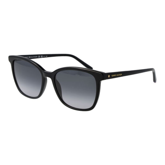 Tommy Hilfiger Schwarze Acetat-Sonnenbrille