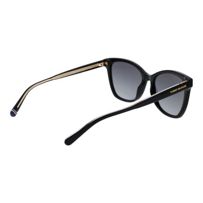 Tommy Hilfiger Schwarze Acetat-Sonnenbrille