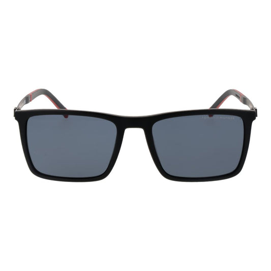 Tommy Hilfiger Schwarze Acetat-Sonnenbrille