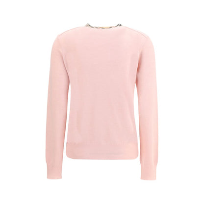 Burberry – Strickjacke aus Wolle mit Karomuster