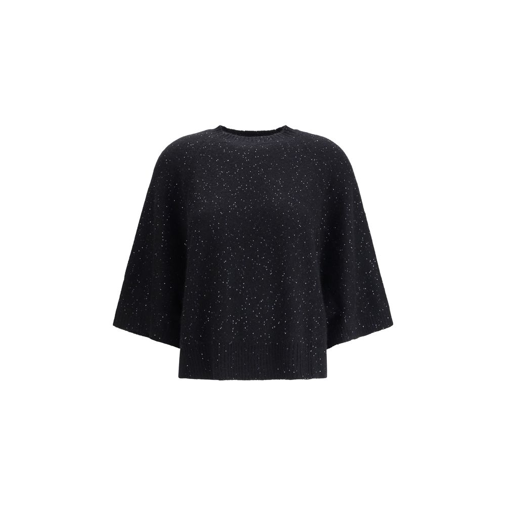 Fabiana Filippi Pailletten-Wollpullover