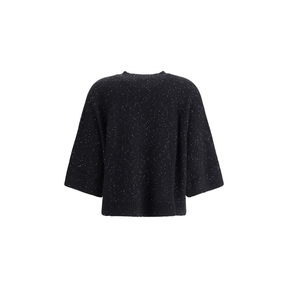 Fabiana Filippi Pailletten-Wollpullover