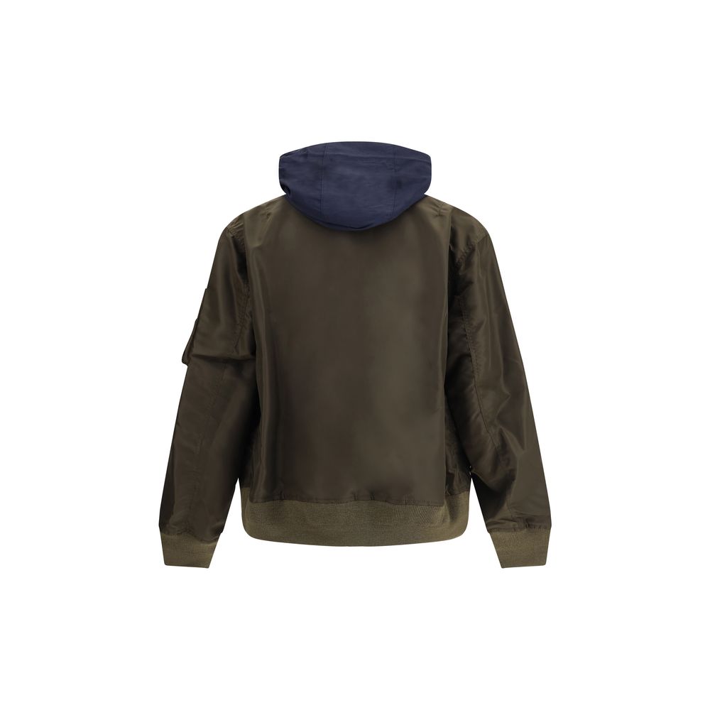 Sacai Green Nylon Clothing