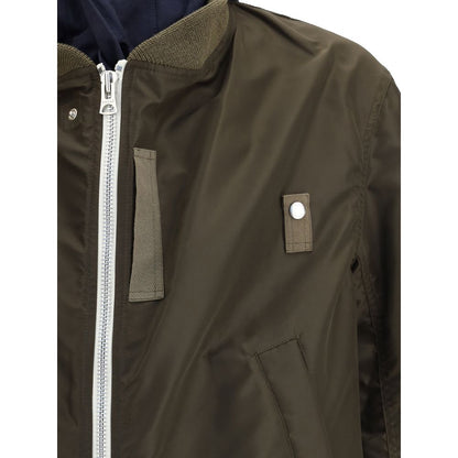 Sacai Green Nylon Clothing