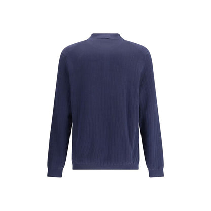 Brunello Cucinelli Blaues Baumwoll-Sweatshirt