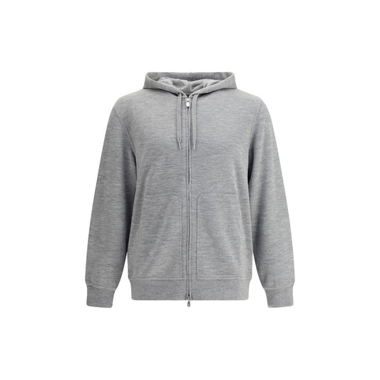 Brunello Cucinelli Graues Kaschmir-Sweatshirt