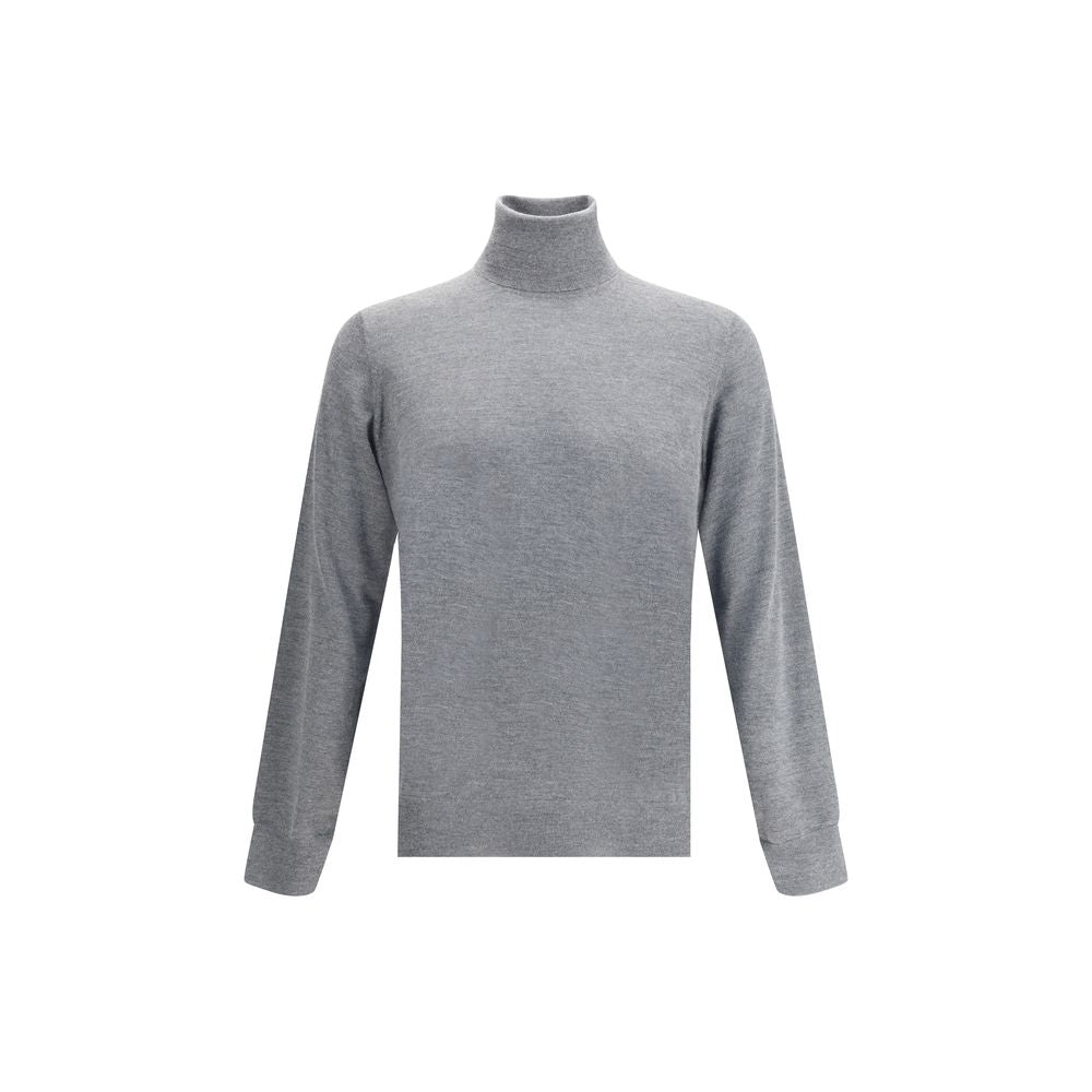 Brunello Cucinelli Grauer Kaschmir-Pullover aus Kaschmir