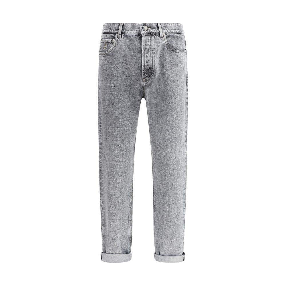 Gerade Jeans von Brunello Cucinelli