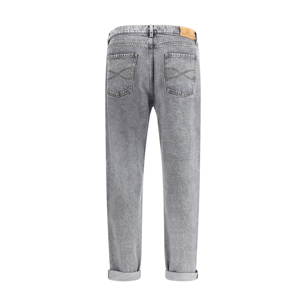 Gerade Jeans von Brunello Cucinelli