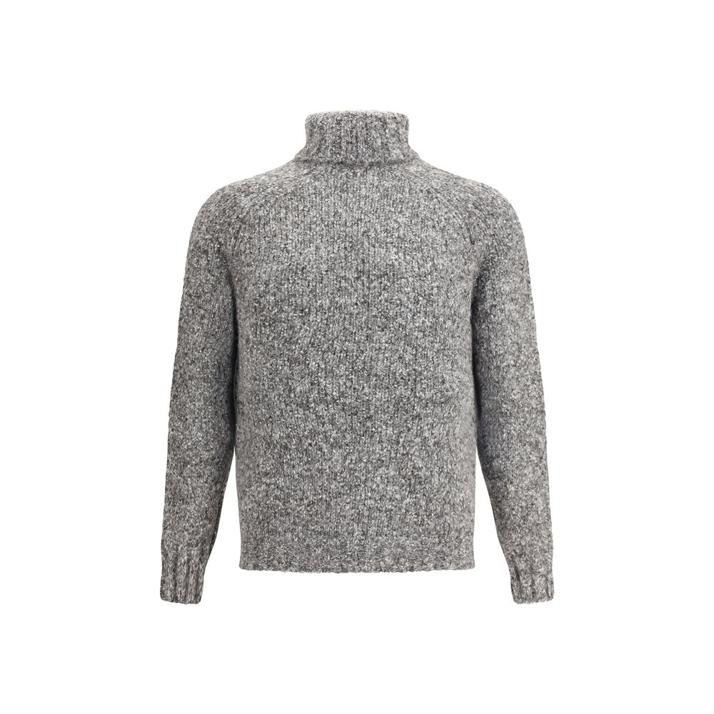 Brunello Cucinelli Rollkragenpullover mit Knöpfen