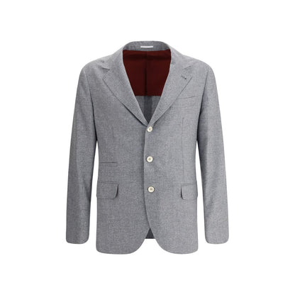 Brunello Cucinelli Blazer aus Kaschmir und Seidenflanell