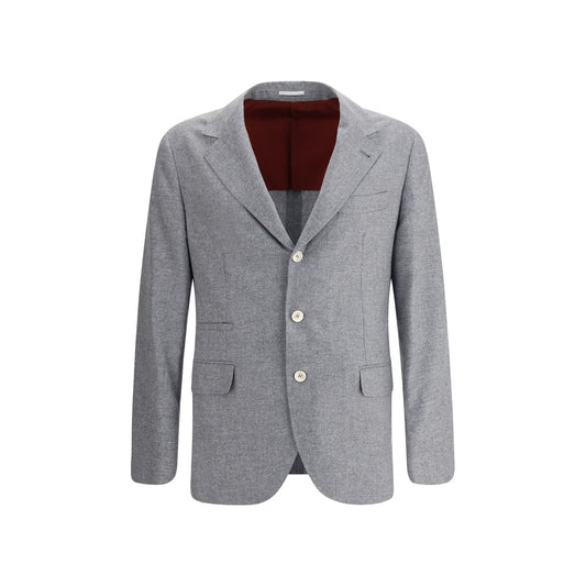 Brunello Cucinelli Blazer aus Kaschmir und Seidenflanell